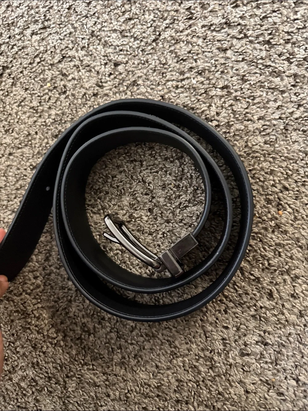 Coach canvas belt